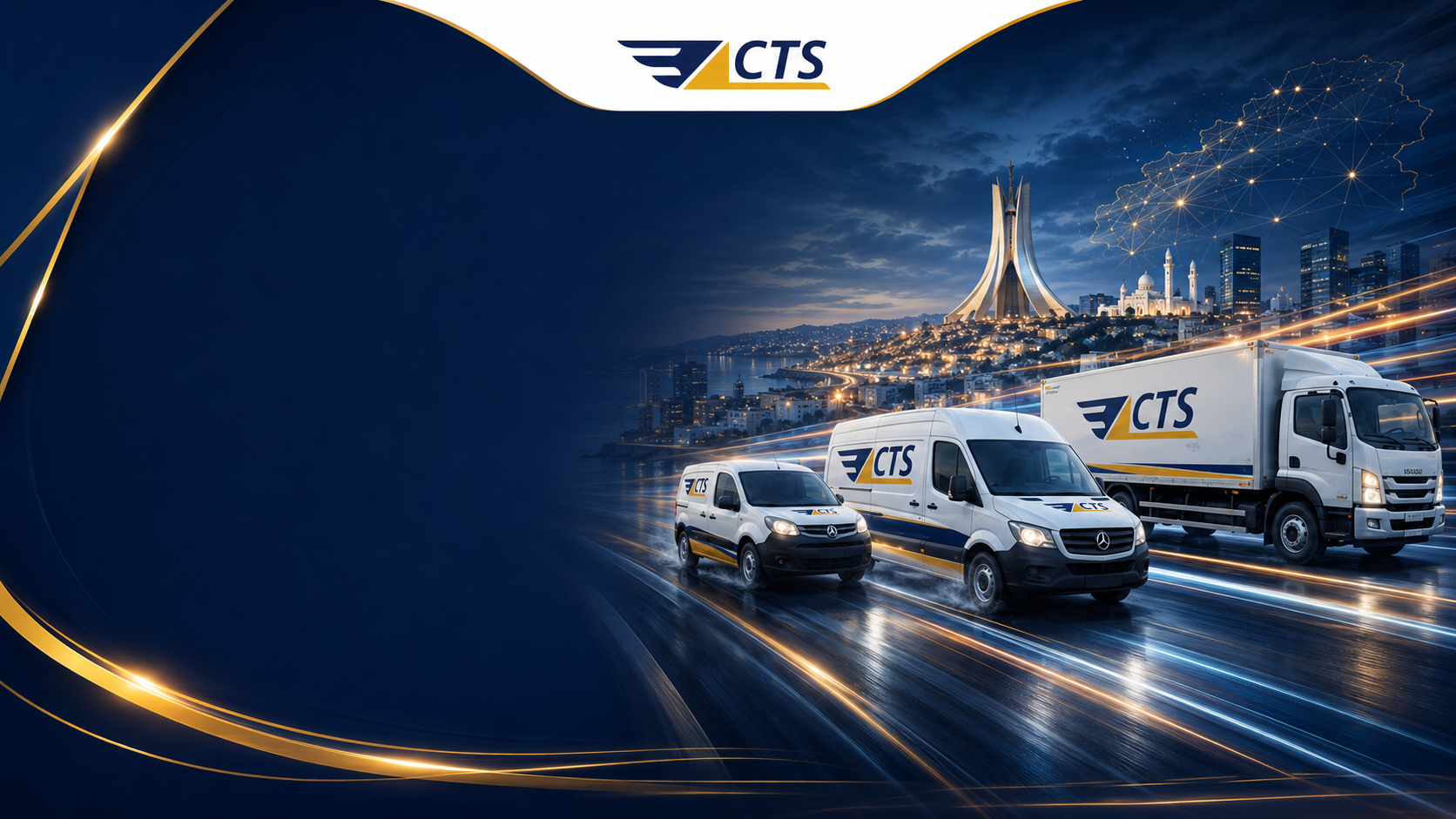 CTS Algérie — Flotte de véhicules express