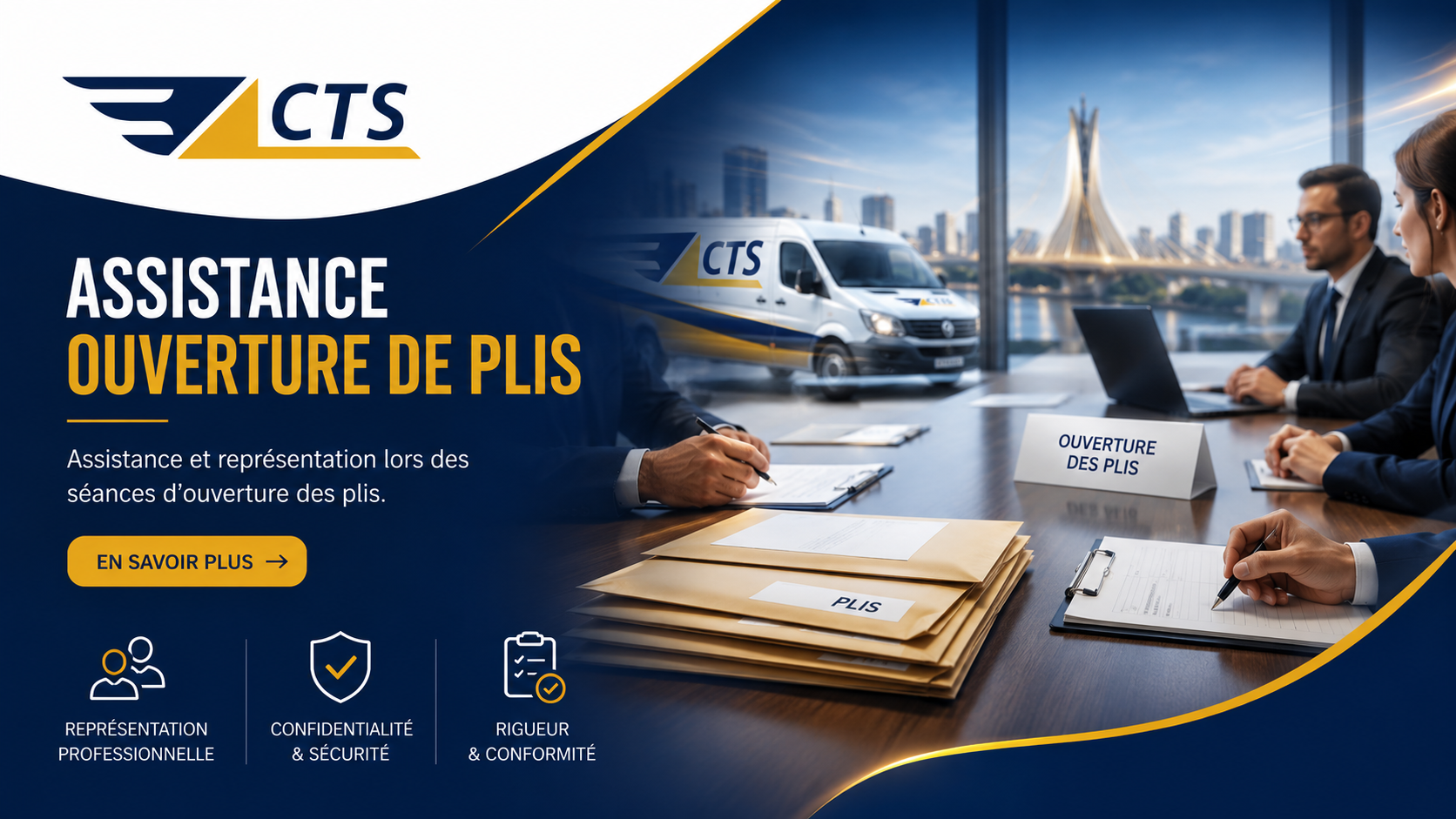 Assistance Ouverture de Plis